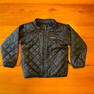 Patagonia Navy Lightweight Puffer Coat (3T)
